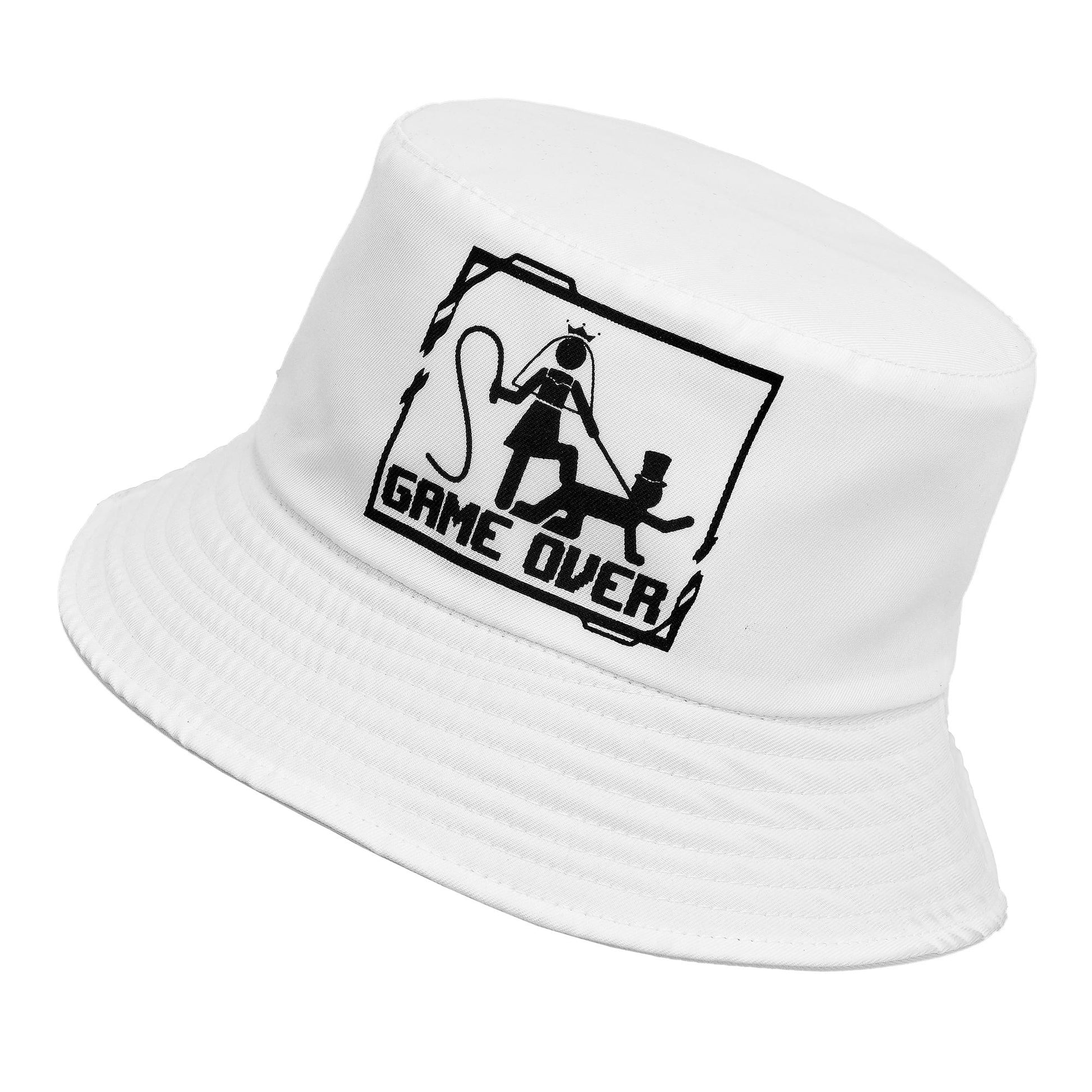"GAME OVER ANGLERHUT" – Vorderansicht