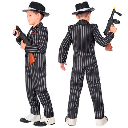 "GANGSTER" (Jackett, Hemd mit Krawatte, Hose) – Ansicht 4