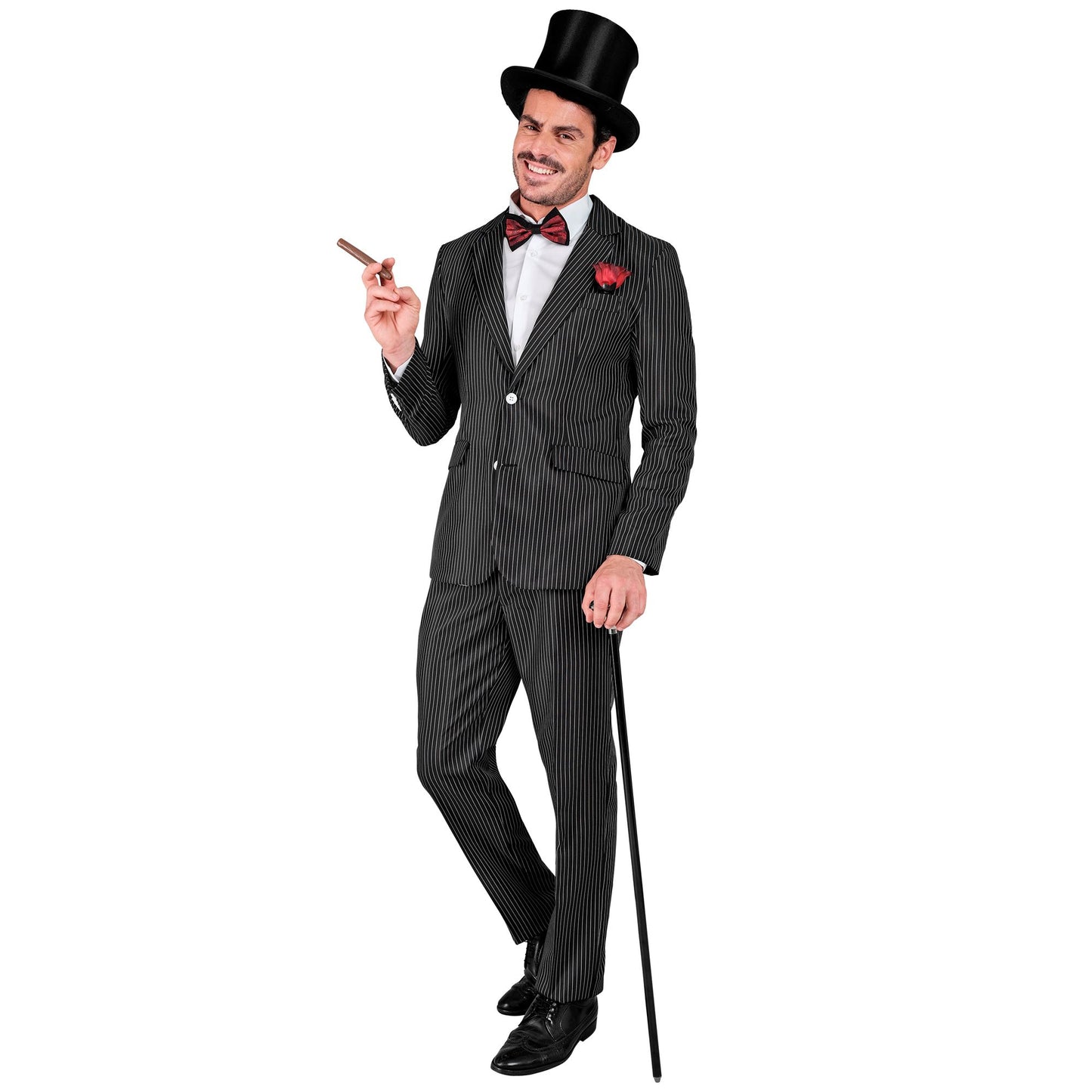 "GANGSTER PARTY FASHION ANZUG" (Jackett, Hose) – Detailansicht
