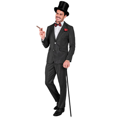 "GANGSTER PARTY FASHION ANZUG" (Jackett, Hose) – Detailansicht