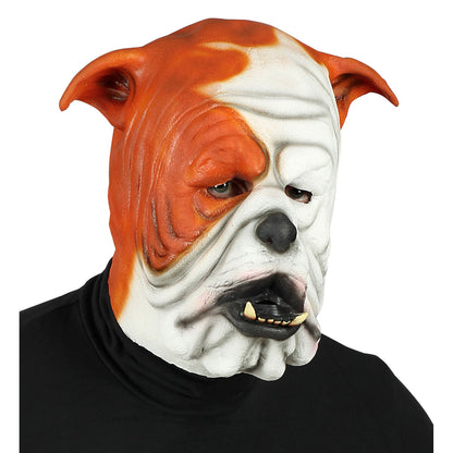"GANZKOPF MASKE BULLDOGGE" – Vorderansicht