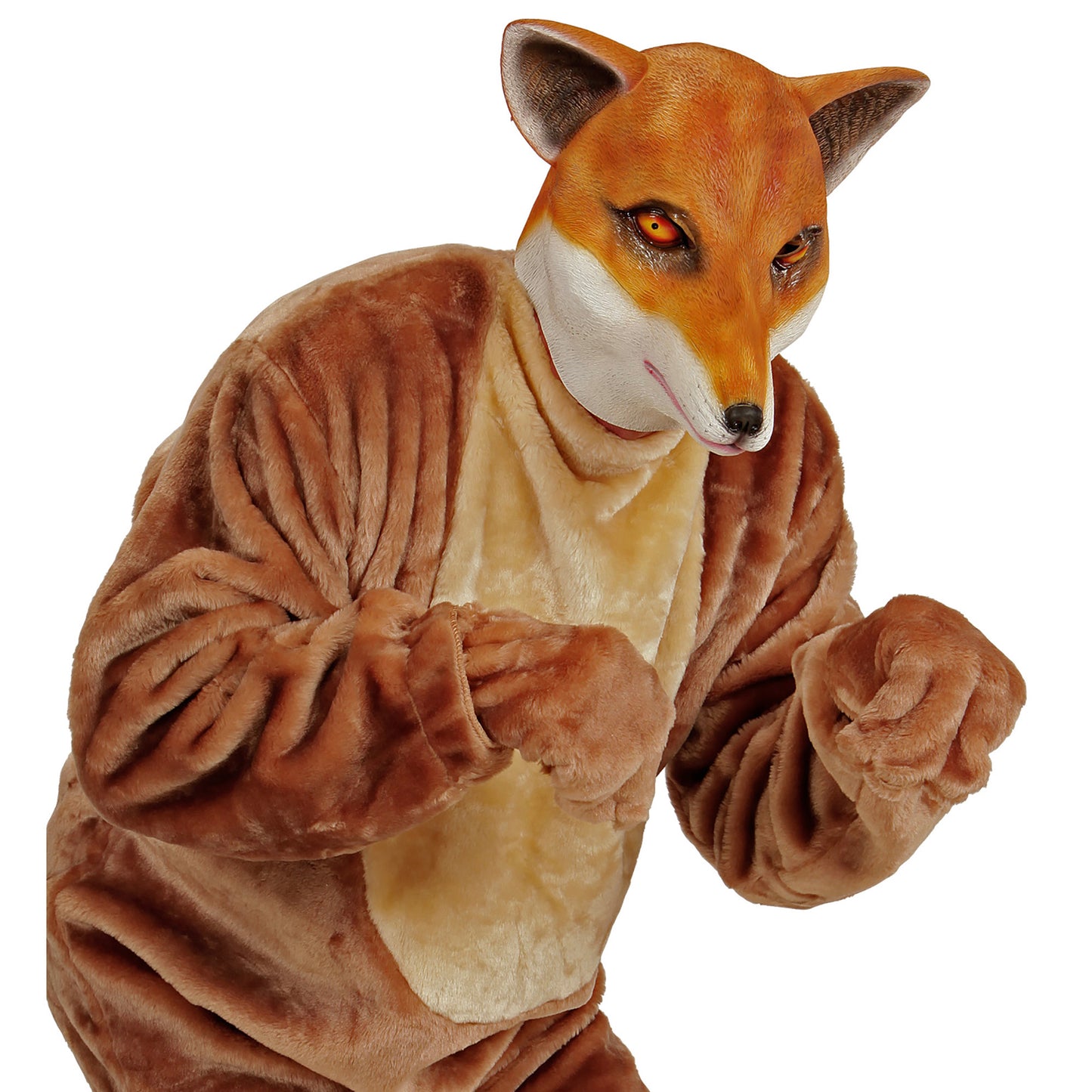 "GANZKOPF MASKE FUCHS" – Detailansicht