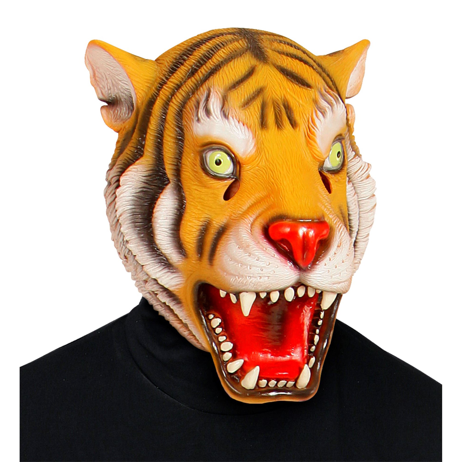 "GANZKOPF MASKE TIGER" – Vorderansicht