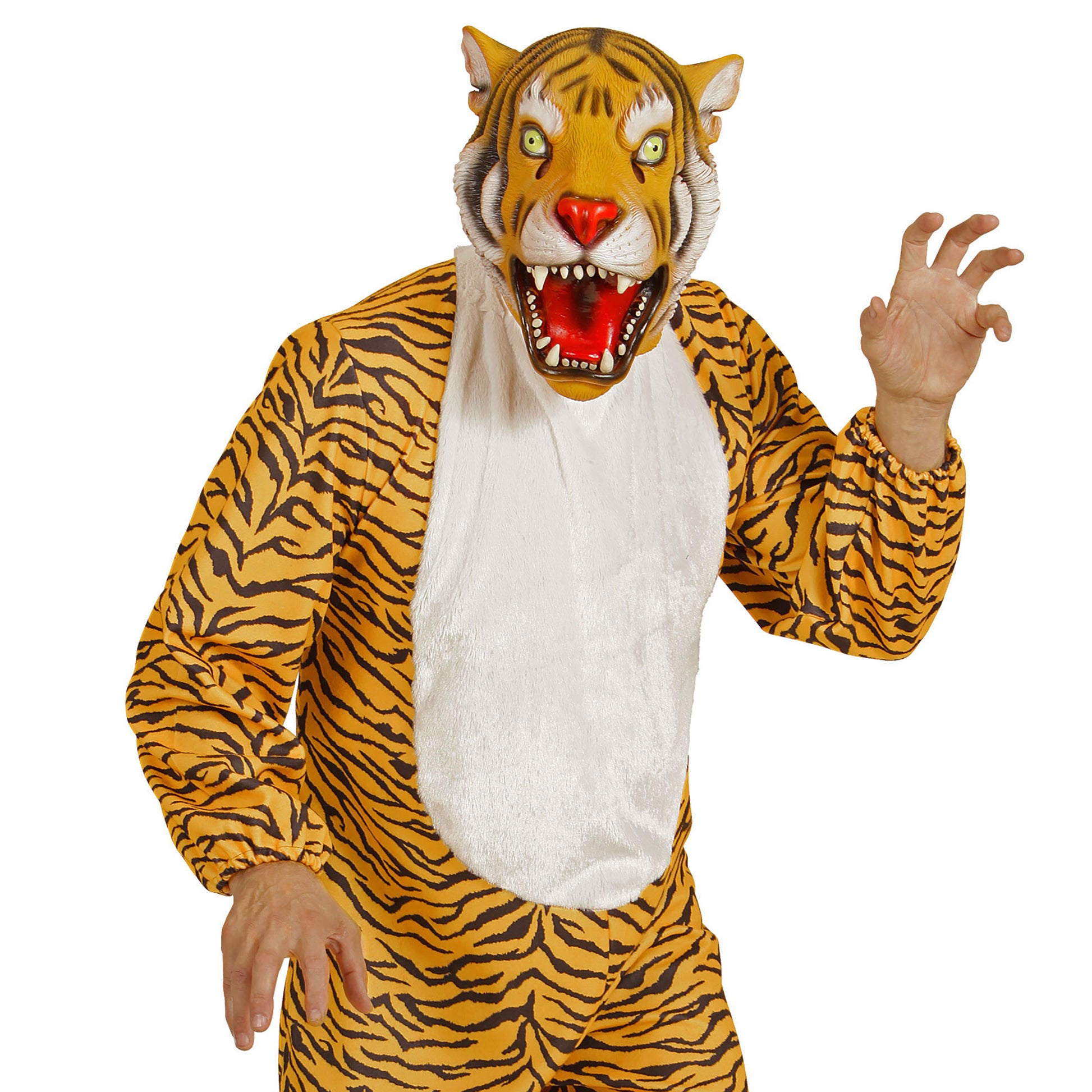 "GANZKOPF MASKE TIGER" – Detailansicht