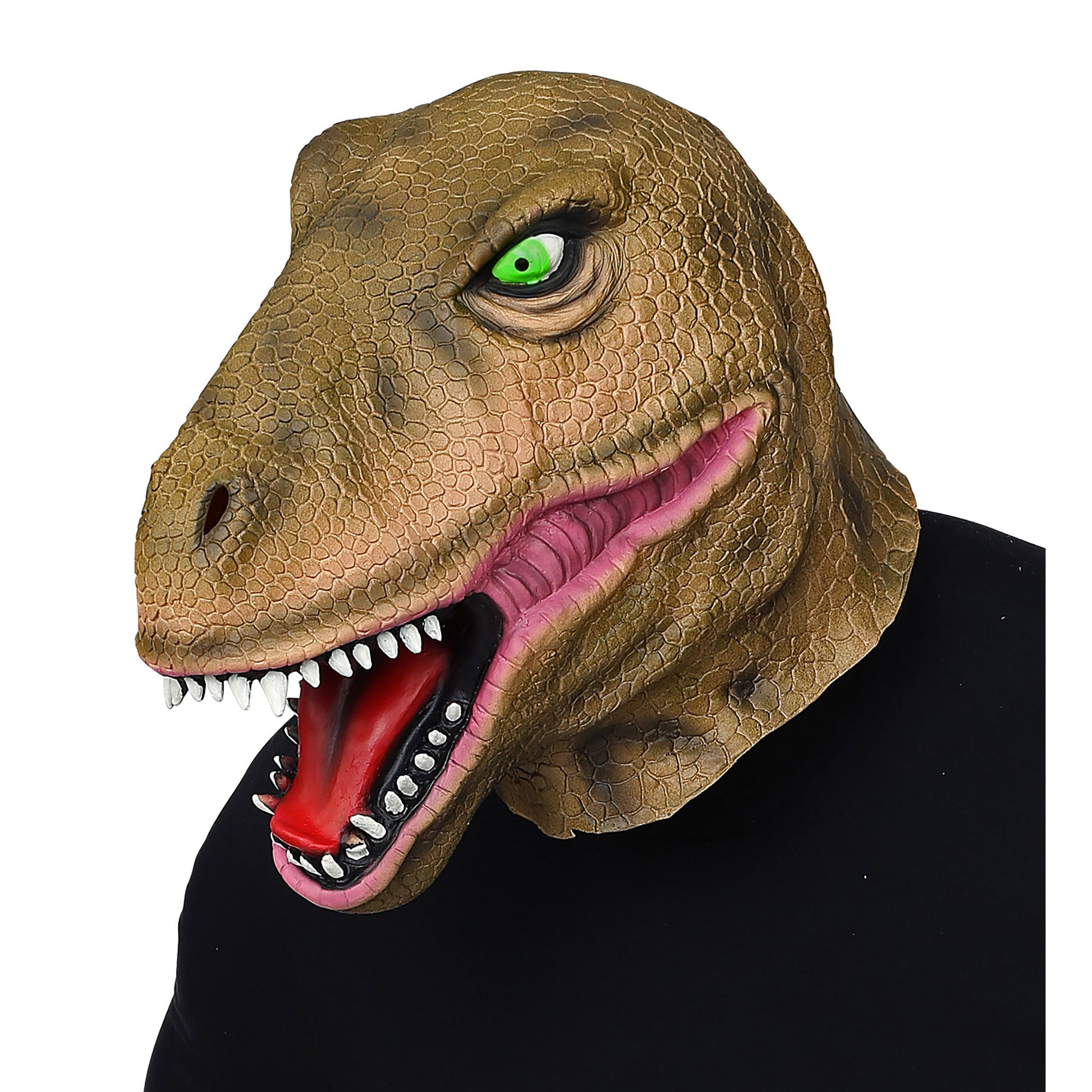"GANZKOPF MASKE TYRANNOSAURUS REX" – Vorderansicht