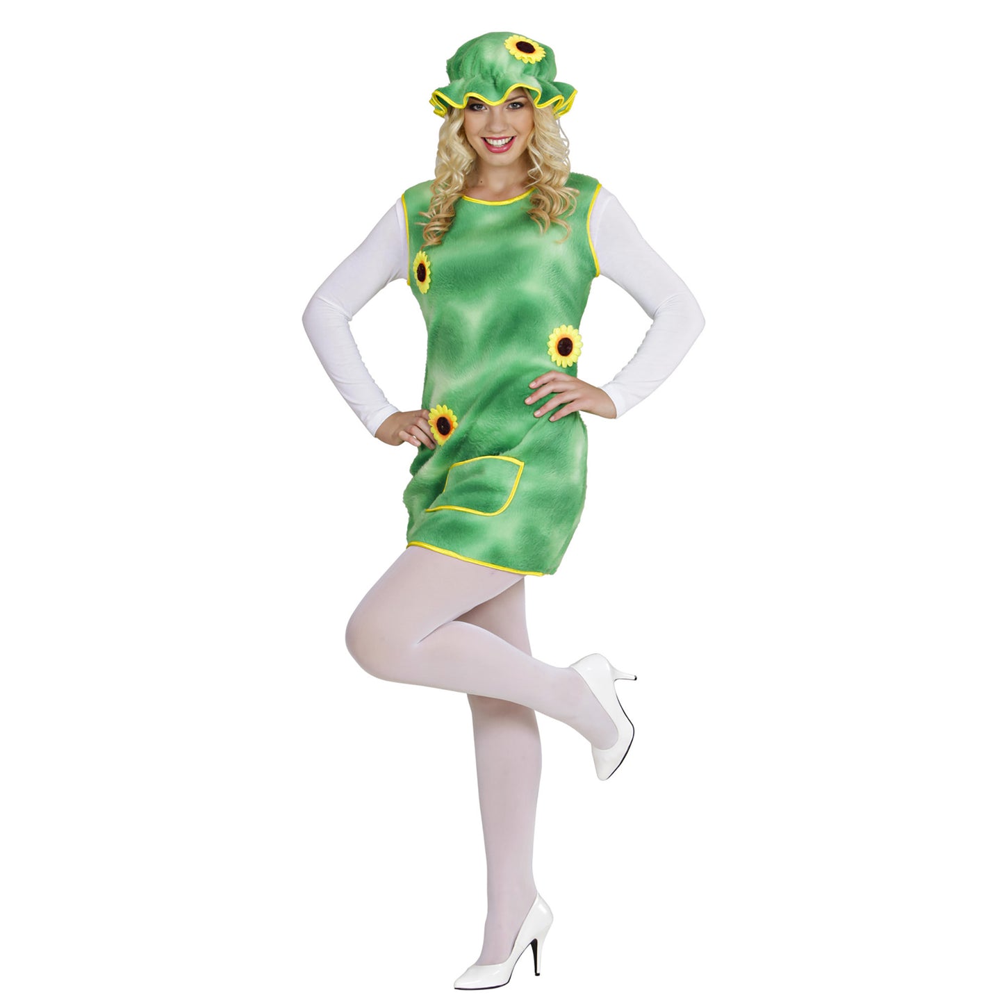 "GARTEN" (Kleid, Hut) – Detailansicht