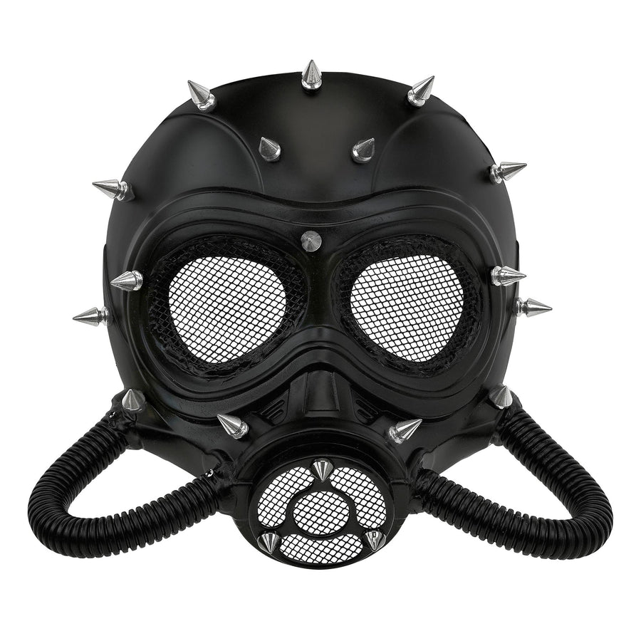 "GASMASKE MIT NIETEN" – Vorderansicht
