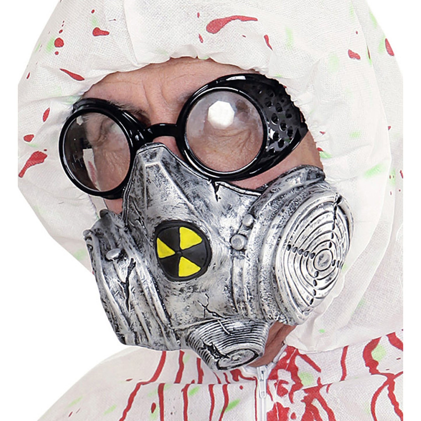 "GASMASKE" – Vorderansicht