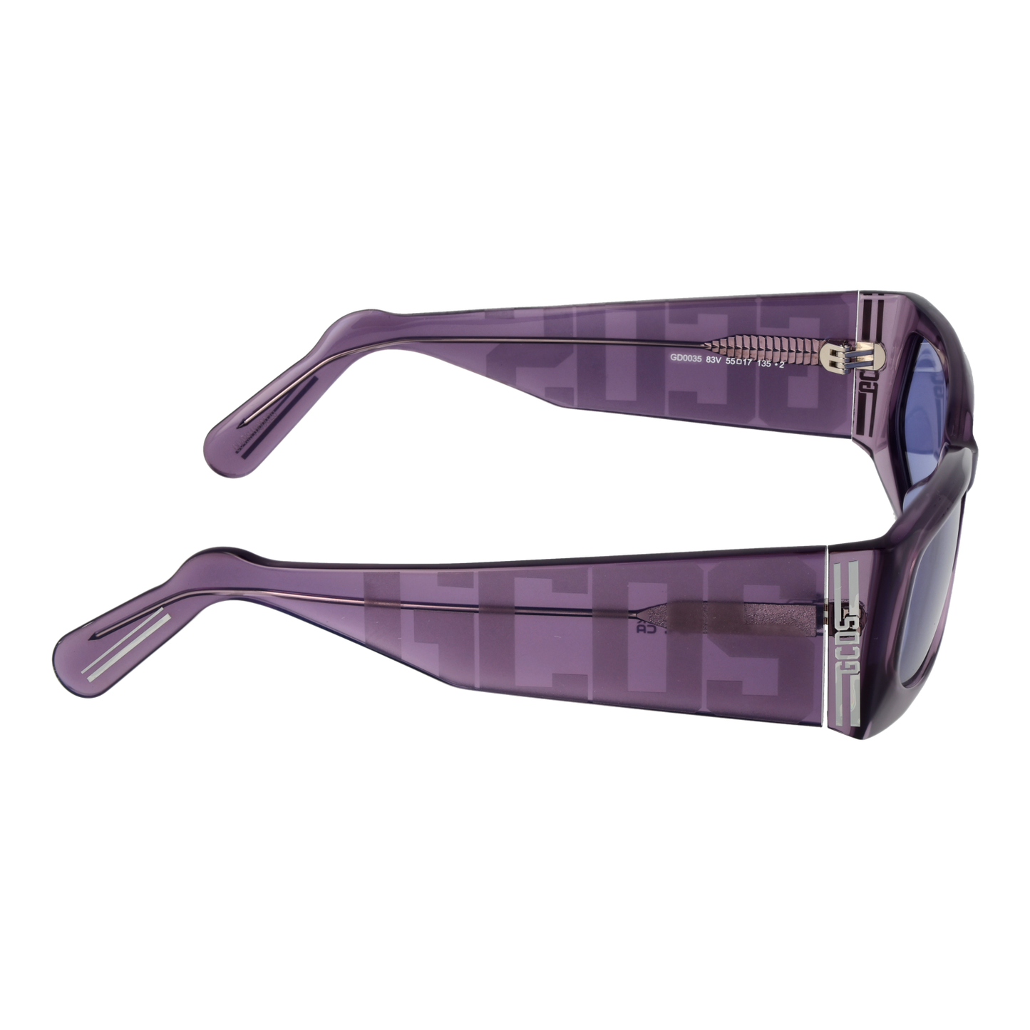 GCDS SUNGLASSES GD0035 5583V Sonnenbrille ansicht-2