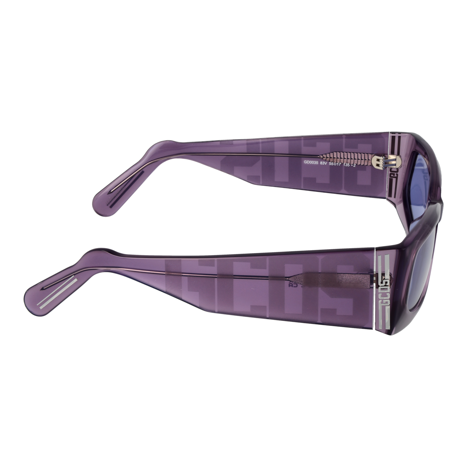 GCDS SUNGLASSES GD0035 5583V Sonnenbrille ansicht-2