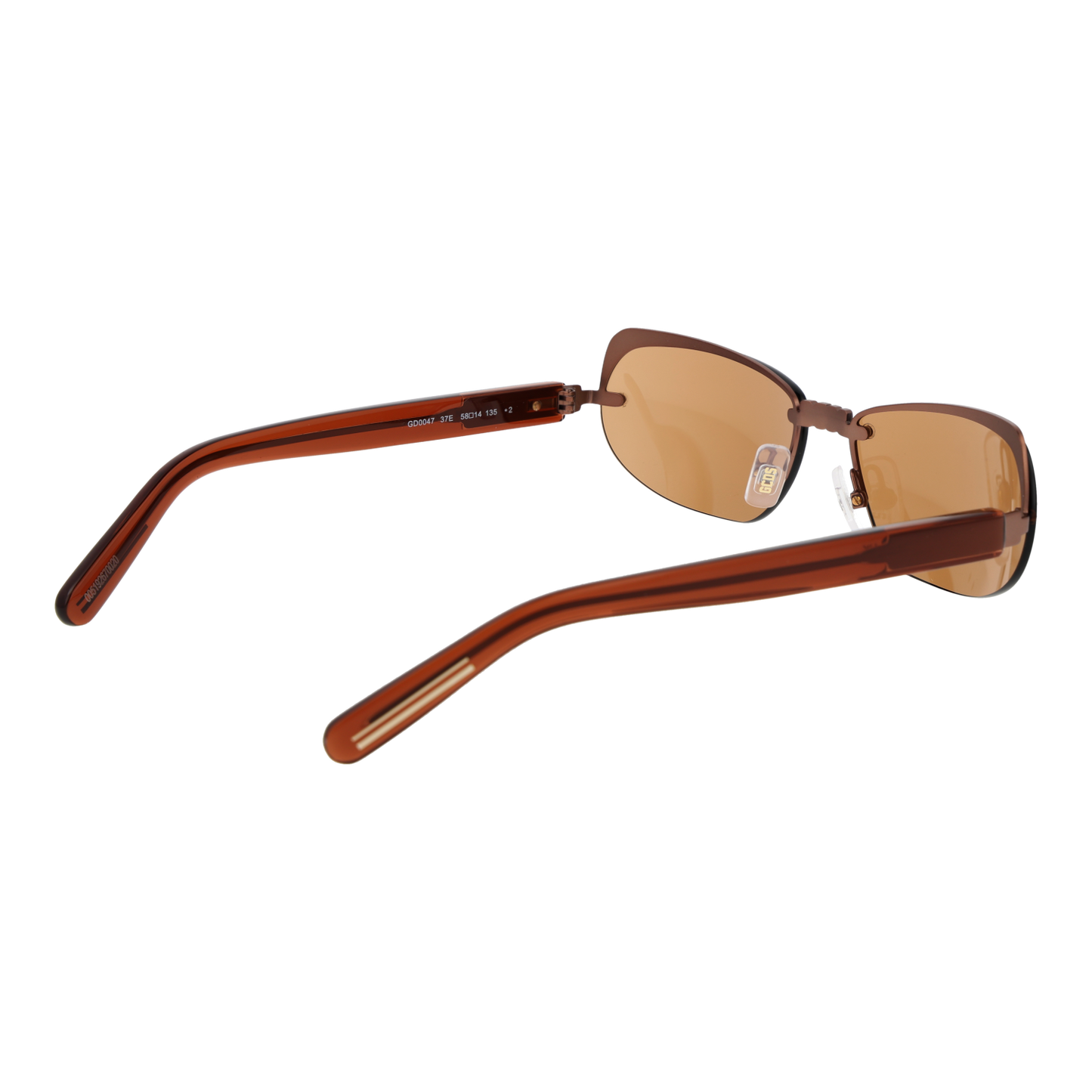 GCDS SUNGLASSES GD0047 5837E Sonnenbrille ansicht-2