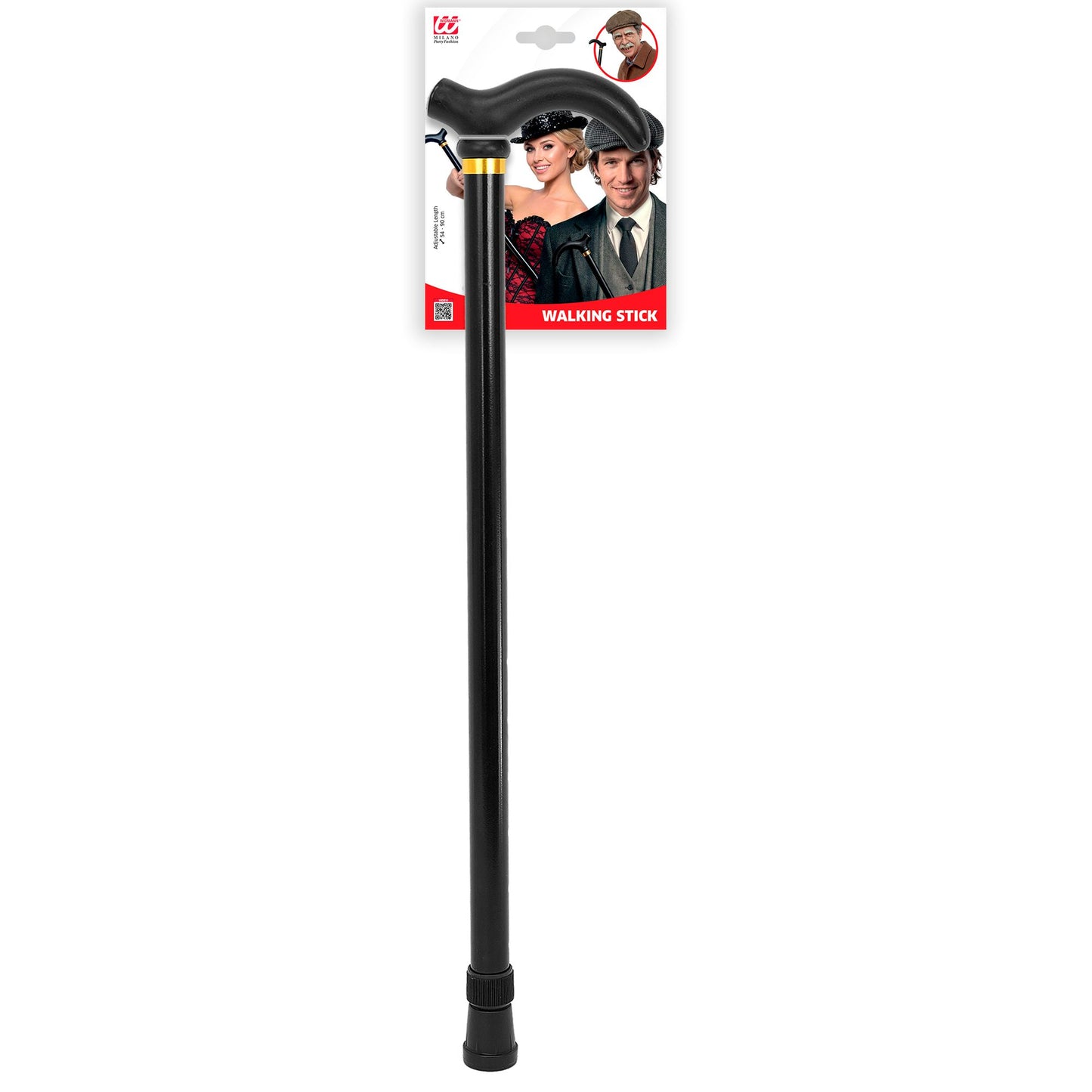 "GEHSTOCK AUS ALUMINUM" Größe einstellbar (min 54 cm - max 90 cm) – Detailansicht