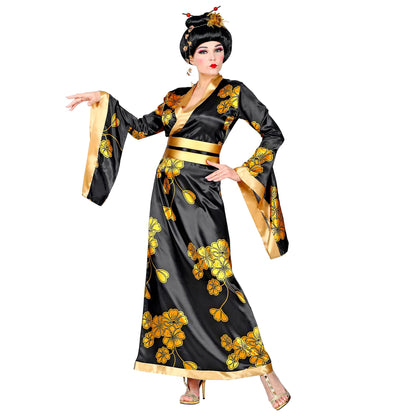 "GEISHA" (Kimono, Gürtel) – Vorderansicht