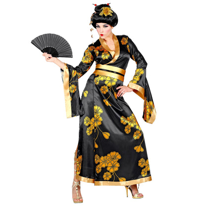 "GEISHA" (Kimono, Gürtel) – Detailansicht