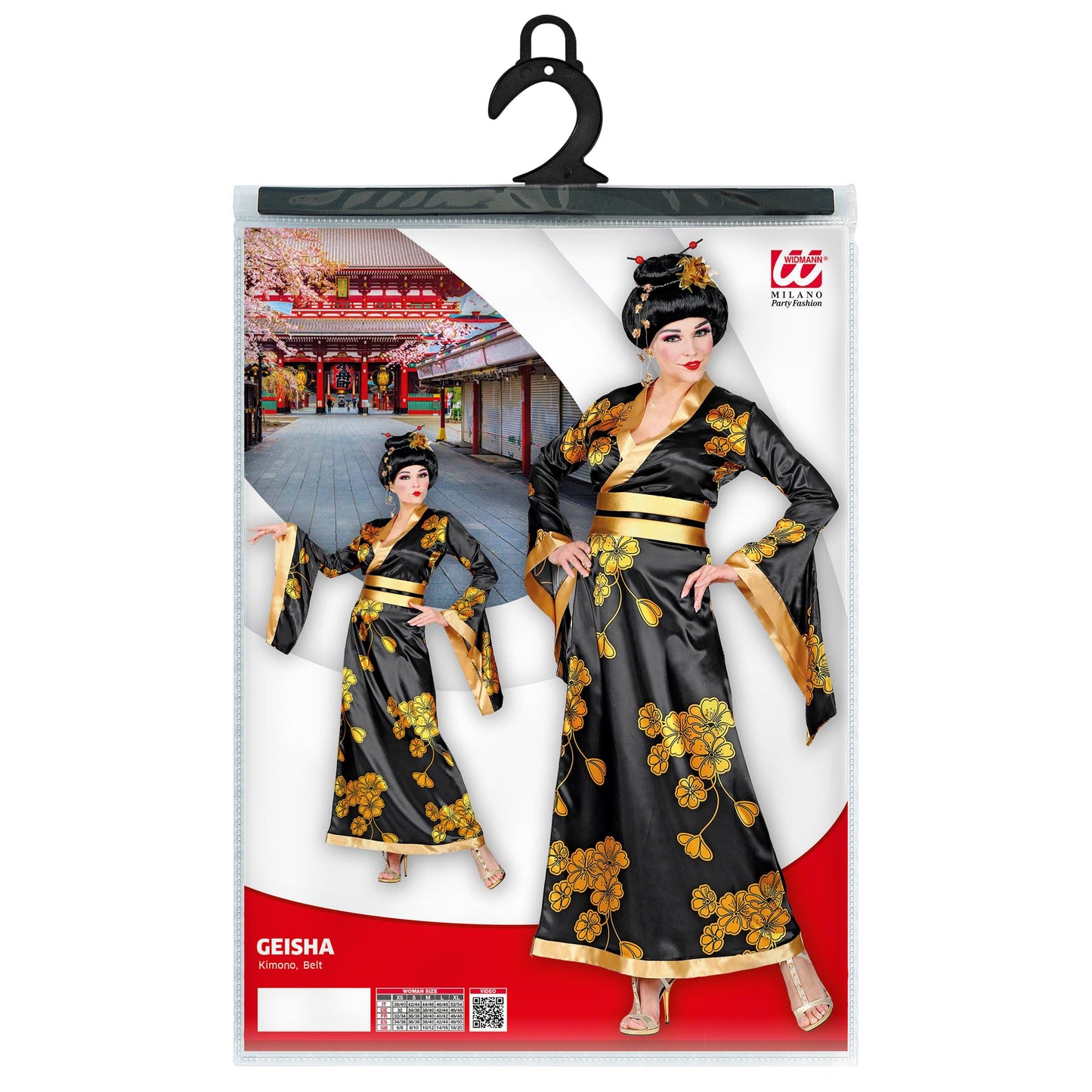 "GEISHA" (Kimono, Gürtel) – Ansicht 5
