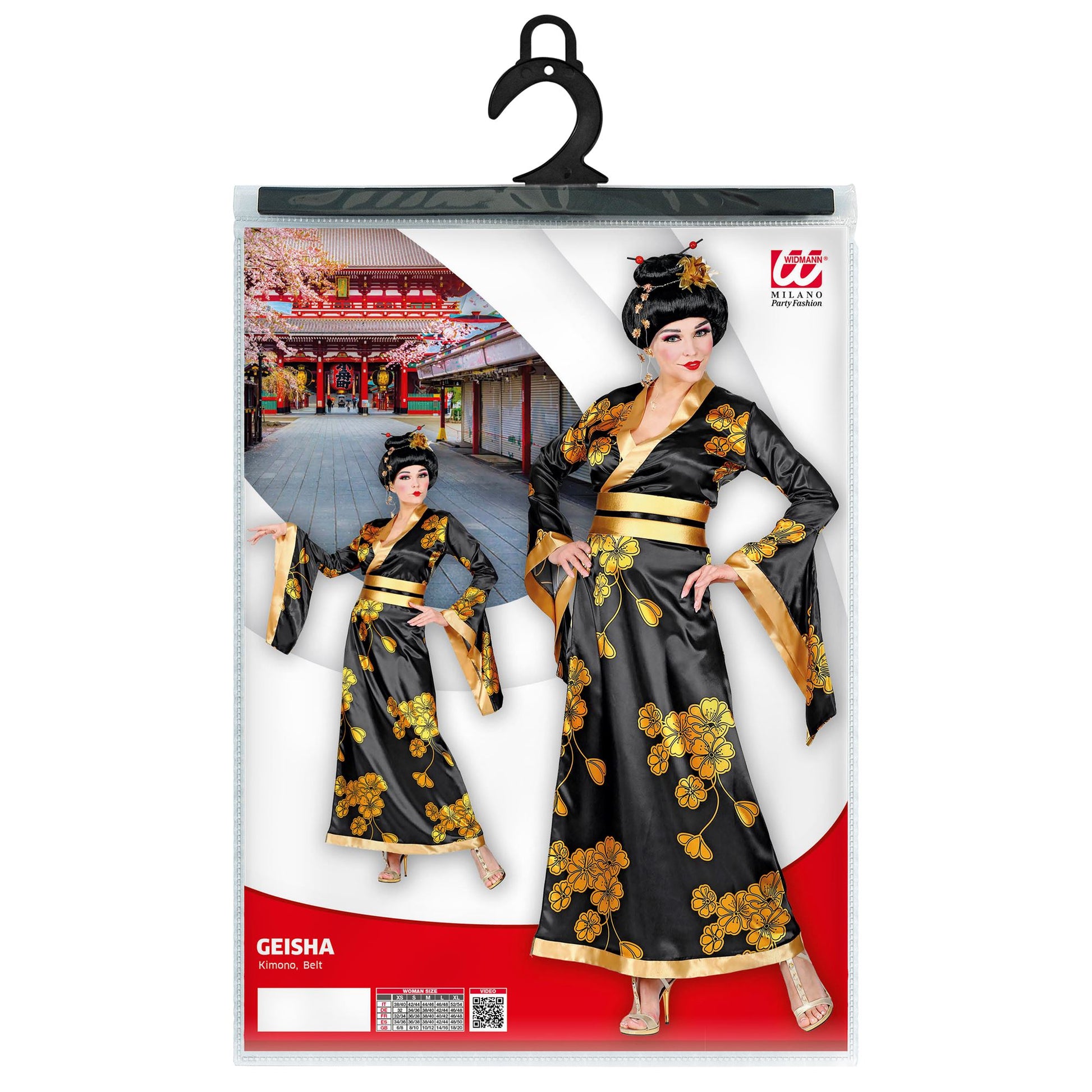 "GEISHA" (Kimono, Gürtel) – Ansicht 5