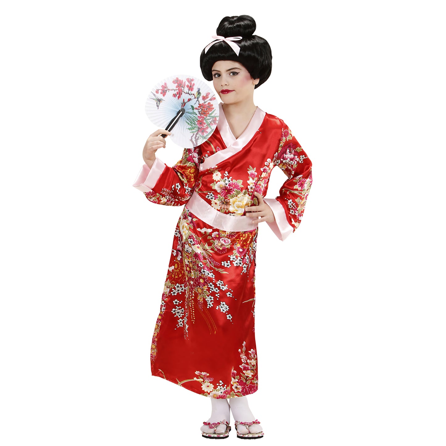 "GEISHA" (Kimono, Gürtel) – Vorderansicht