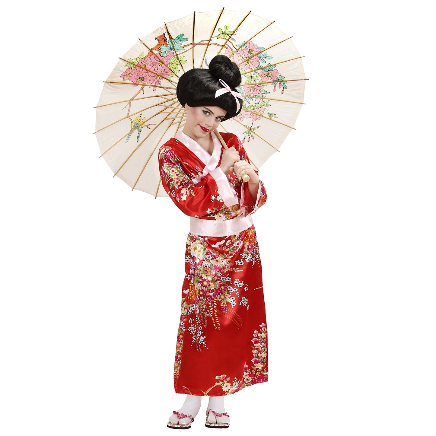 "GEISHA" (Kimono, Gürtel) – Detailansicht