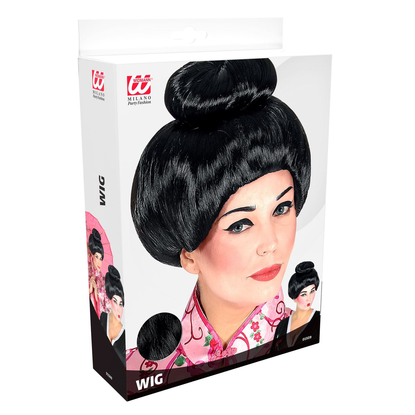 "GEISHA PERÜCKE" in Box – Detailansicht