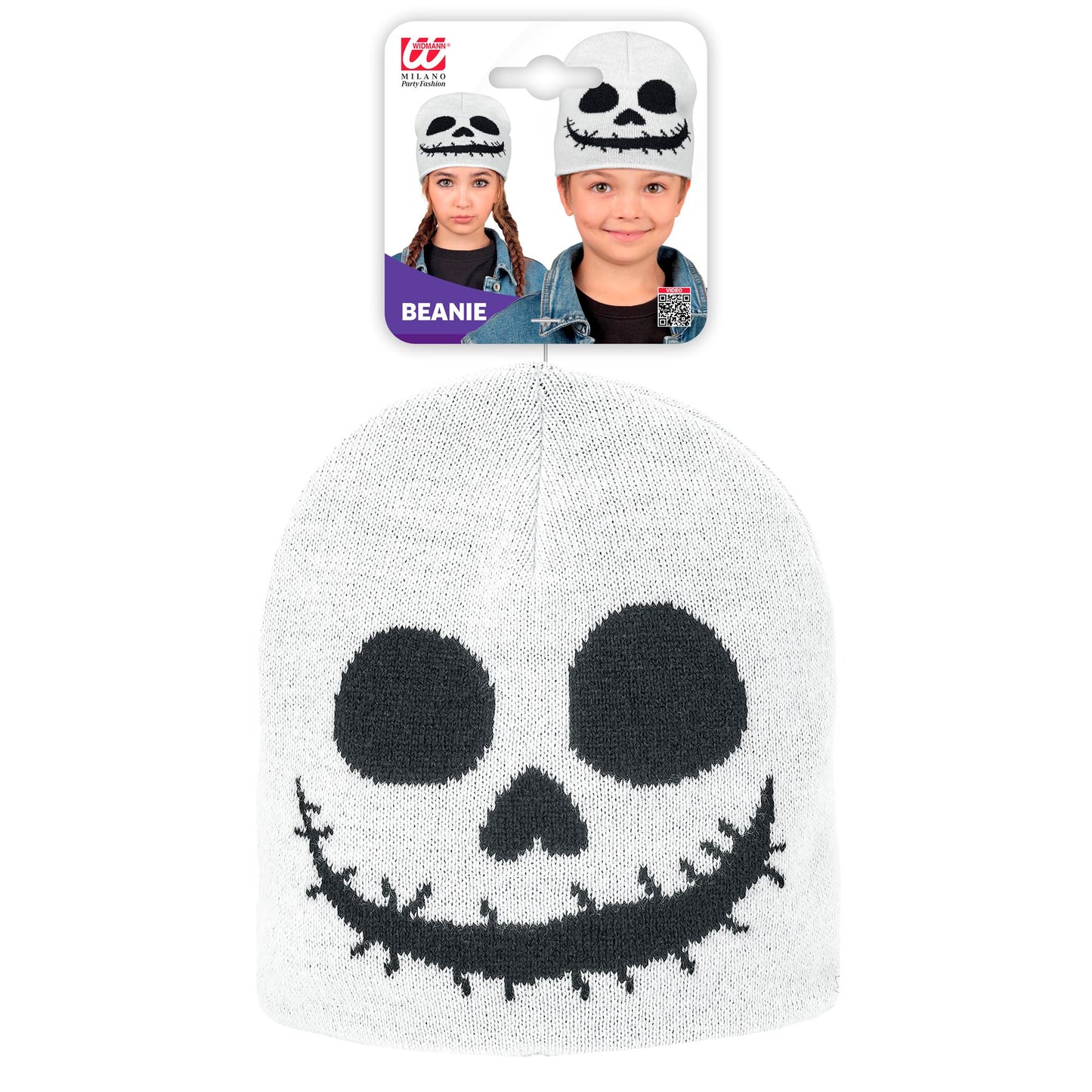 "GEIST BEANIE MÜTZE" in Kindergröße – Detailansicht