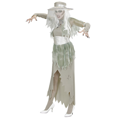 "GEISTER LADY" (Kleid, Hut, Umhang, Gürtel, Handschuhe) – Ansicht 3