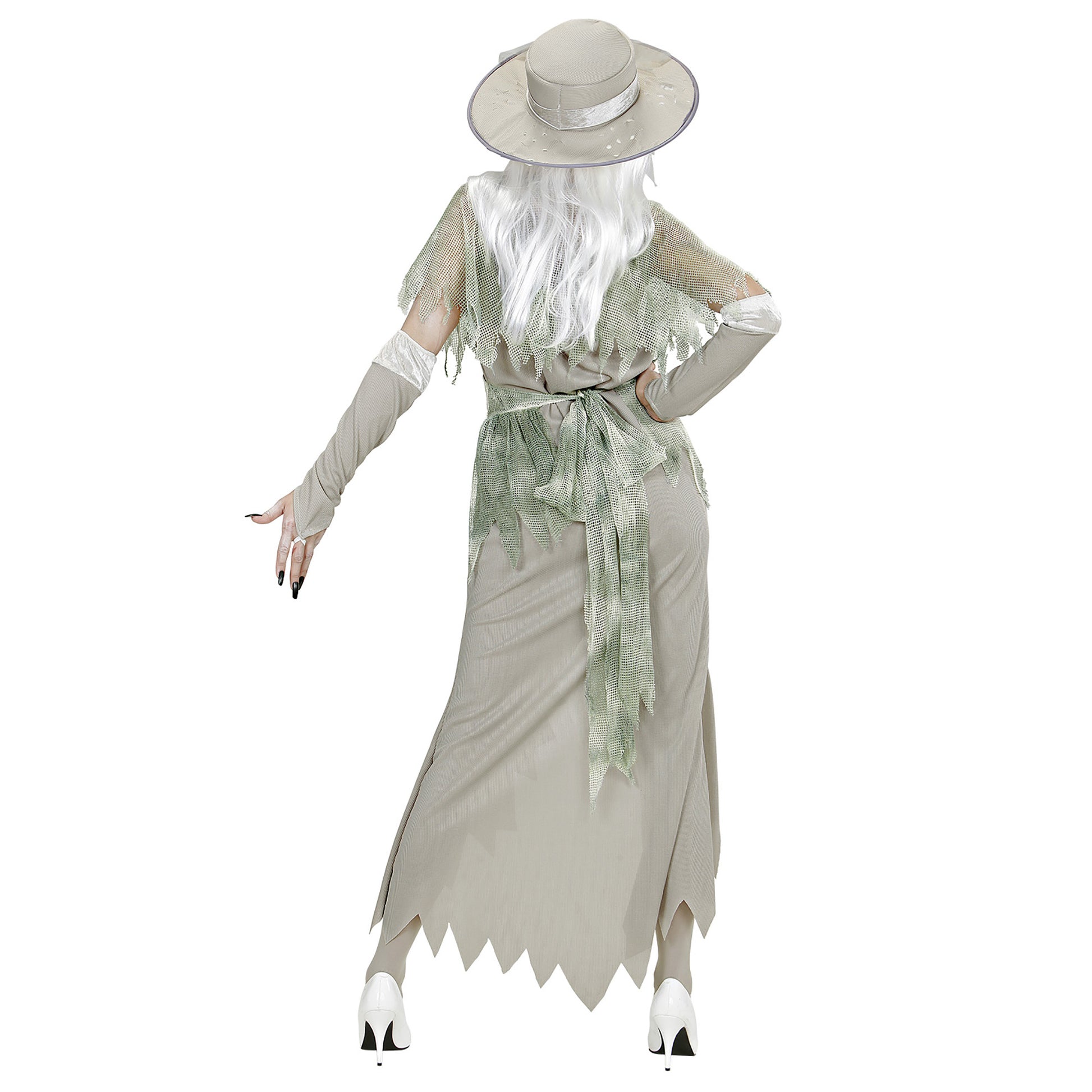 "GEISTER LADY" (Kleid, Hut, Umhang, Gürtel, Handschuhe) – Ansicht 4