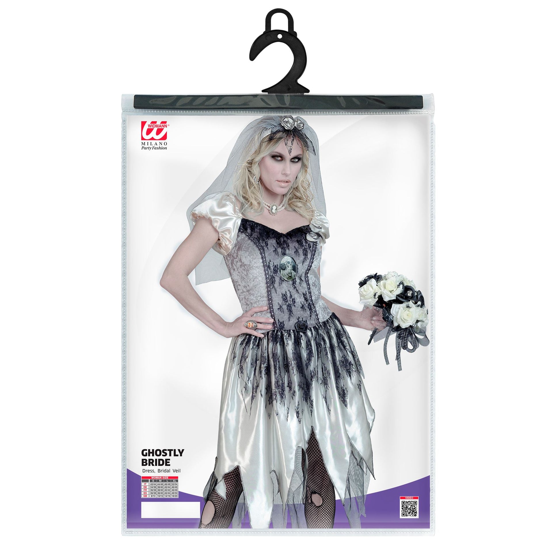 "GEISTERBRAUT" (Kleid, Brautschleier) – Ansicht 5