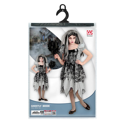 "GEISTERBRAUT" (Kleid, Brautschleier) – Ansicht 3
