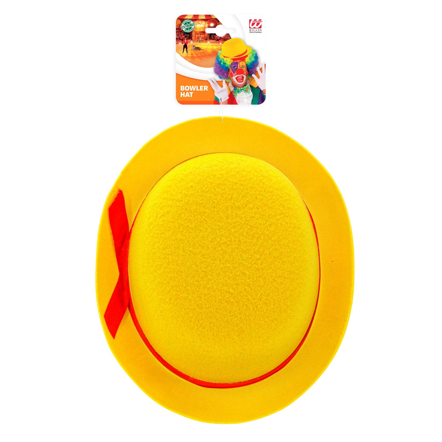 "GELBE MELONE" aus Filz – Detailansicht