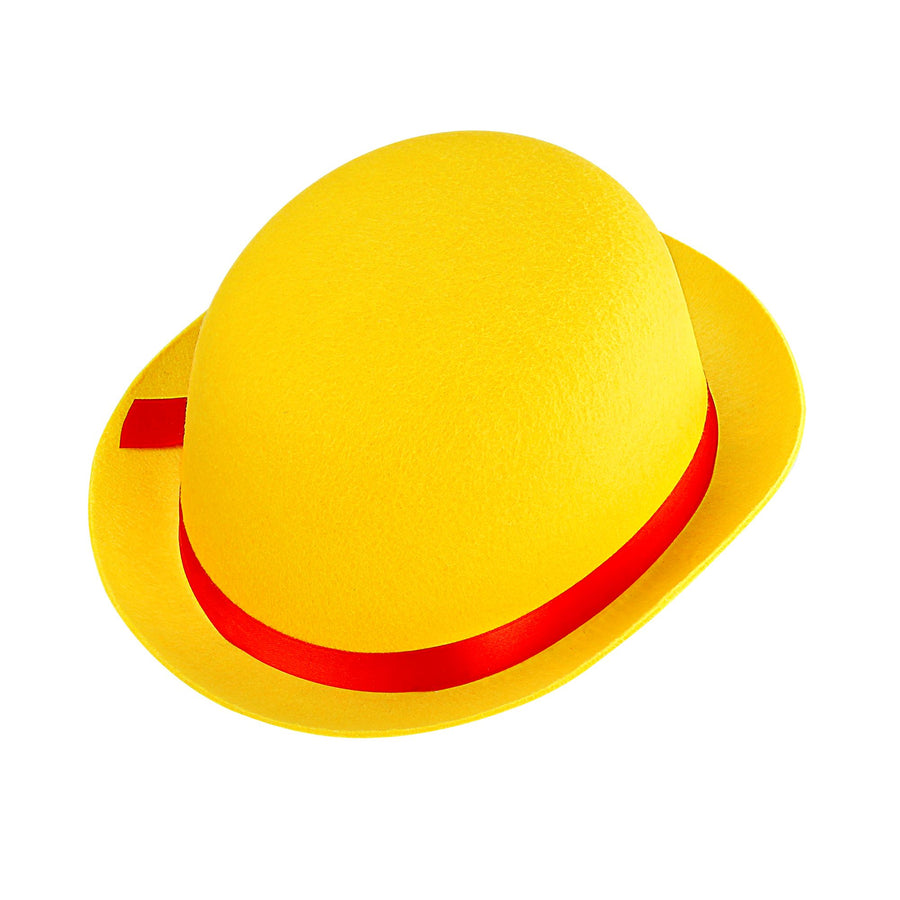 "GELBE MELONE" aus Filz – Vorderansicht