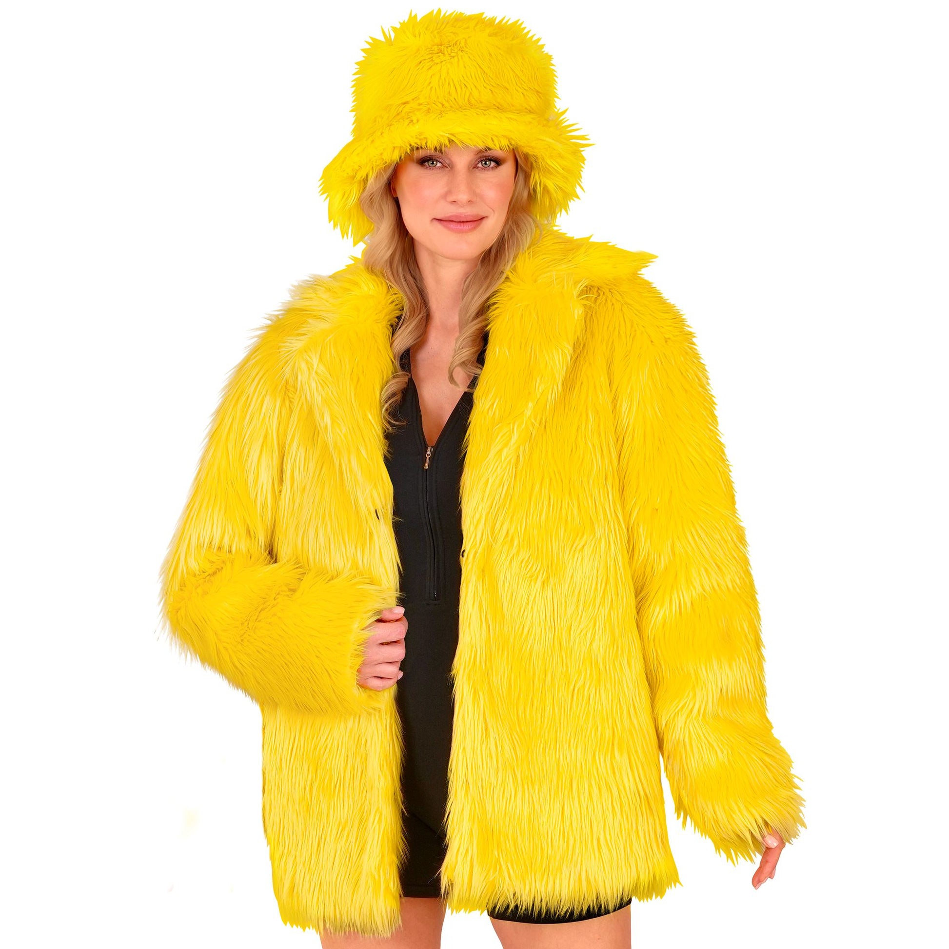 "GELBE PLÜSCHJACKE" – Ansicht 3