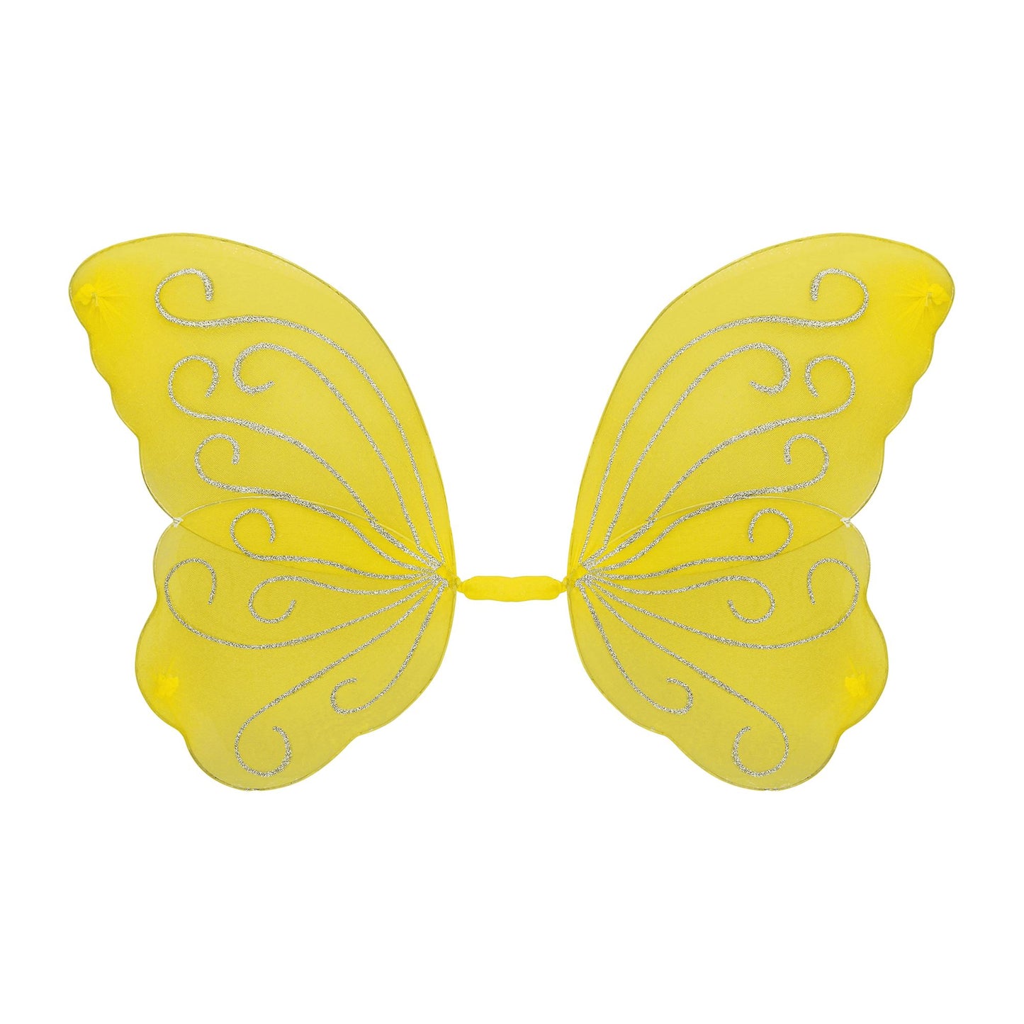 "GELBE SCHMETTERLING FLÜGEL" 85x50 cm – Vorderansicht