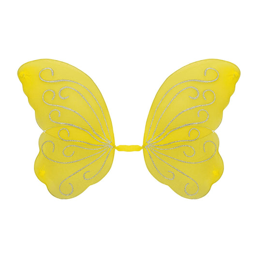 "GELBE SCHMETTERLING FLÜGEL" 85x50 cm – Vorderansicht
