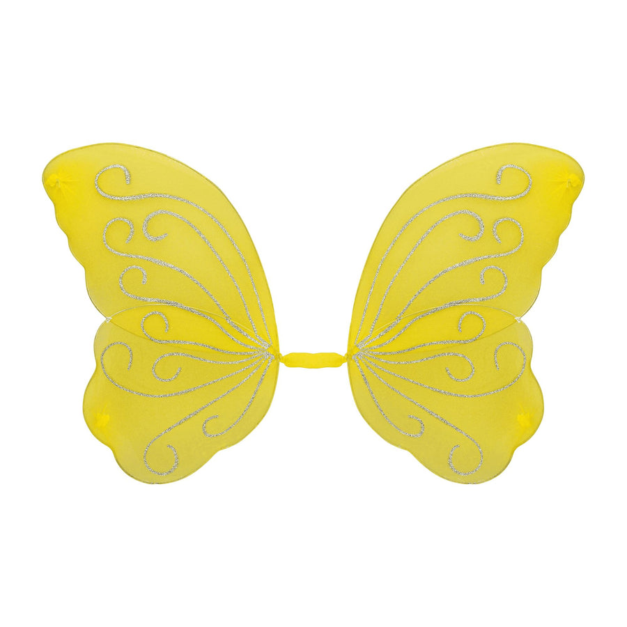 "GELBE SCHMETTERLING FLÜGEL" 85x50 cm – Vorderansicht