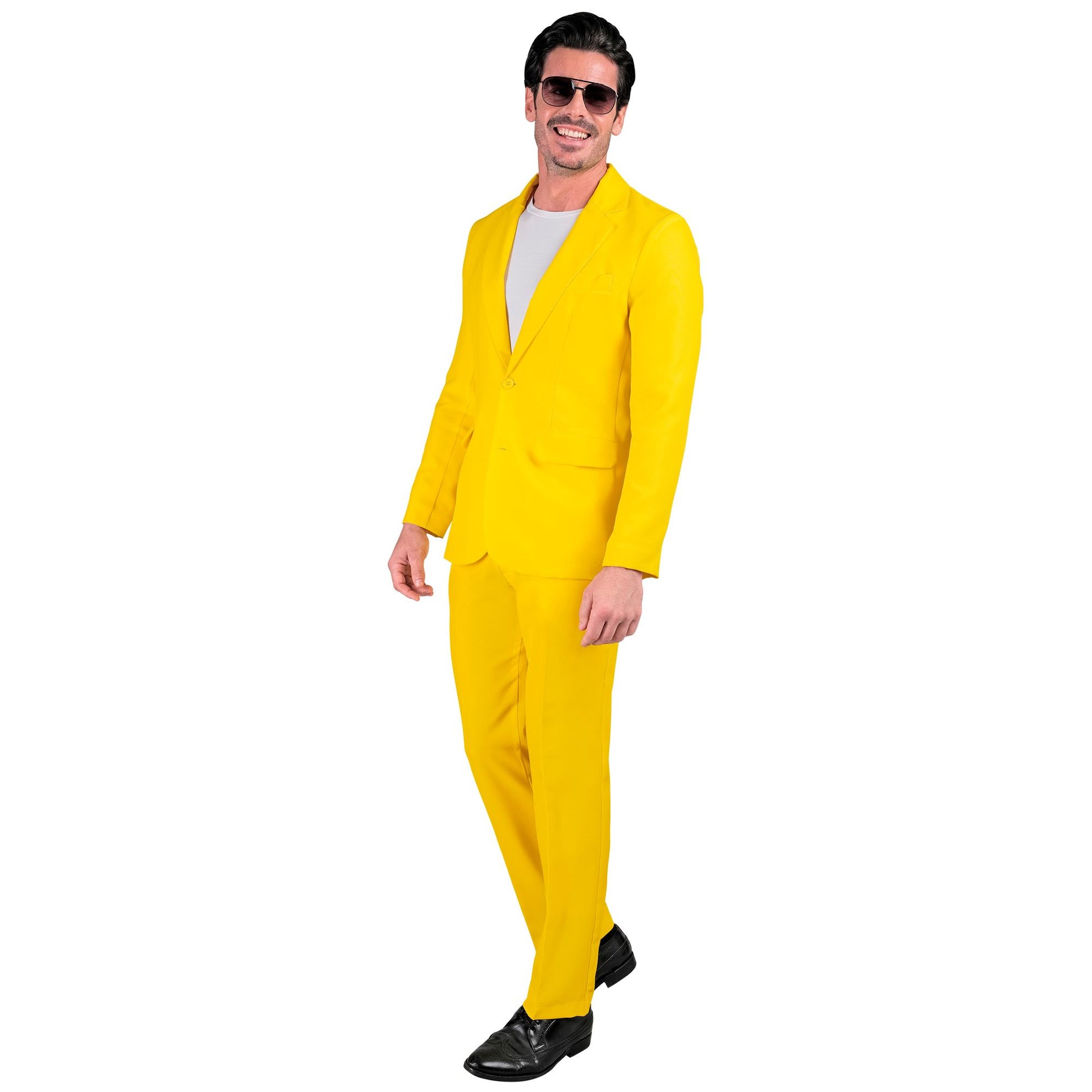 "GELBER PARTY FASHION ANZUG" (Jackett, Hose) – Ansicht 3
