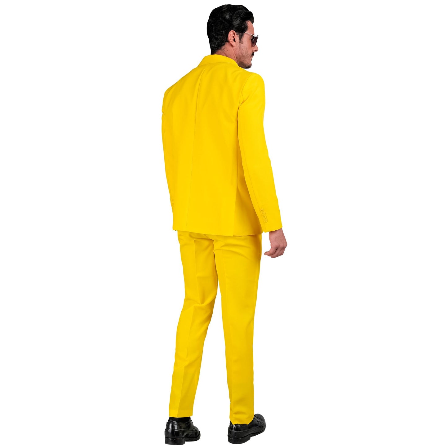 "GELBER PARTY FASHION ANZUG" (Jackett, Hose) – Ansicht 4