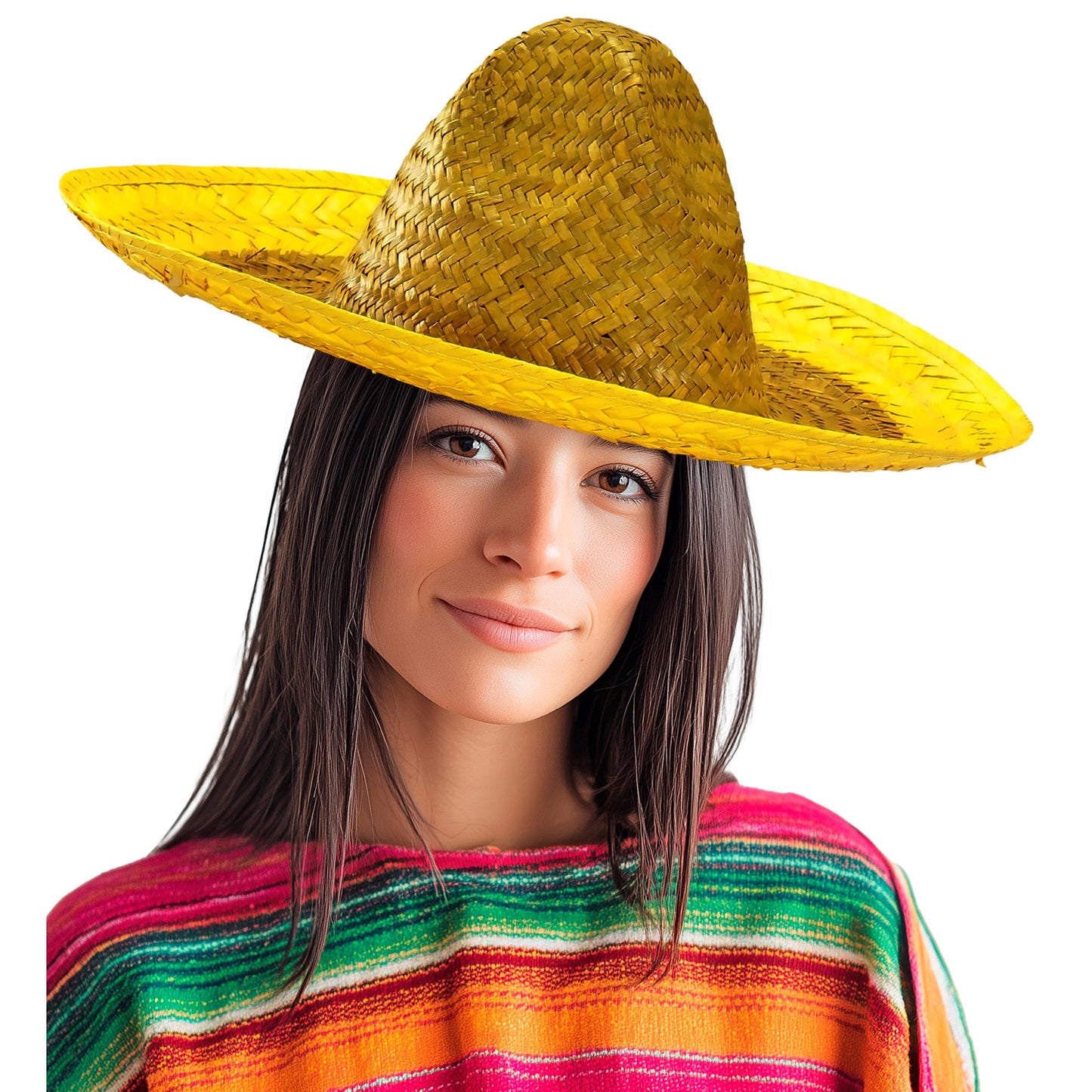 "GELBER SOMBRERO" 48 cm – Detailansicht