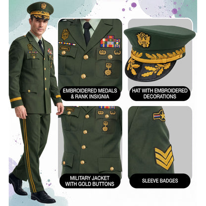 "GENERAL" (Jackett, Hose, Mütze) – Ansicht 6