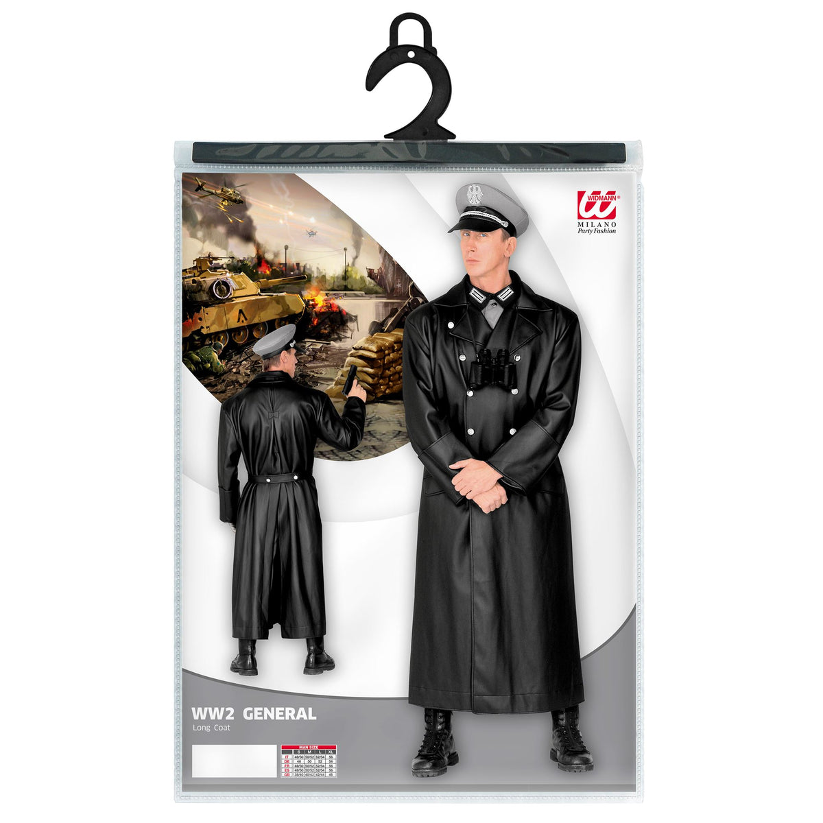 "GENERALSMANTEL" (Mantel aus Kunstleder) – Ansicht 3