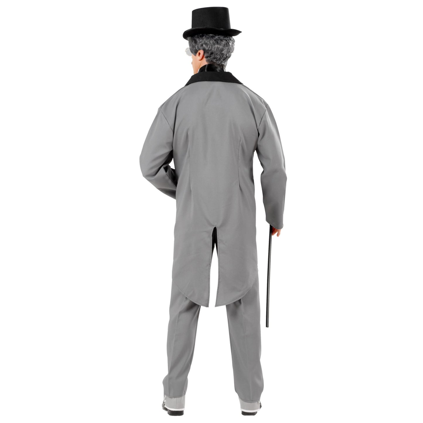 "GENTLEMAN AUS DEM 20. JAHRHUNDERT" (Frack mit Weste, Jabot, Krawatte, Hose) – Detailansicht