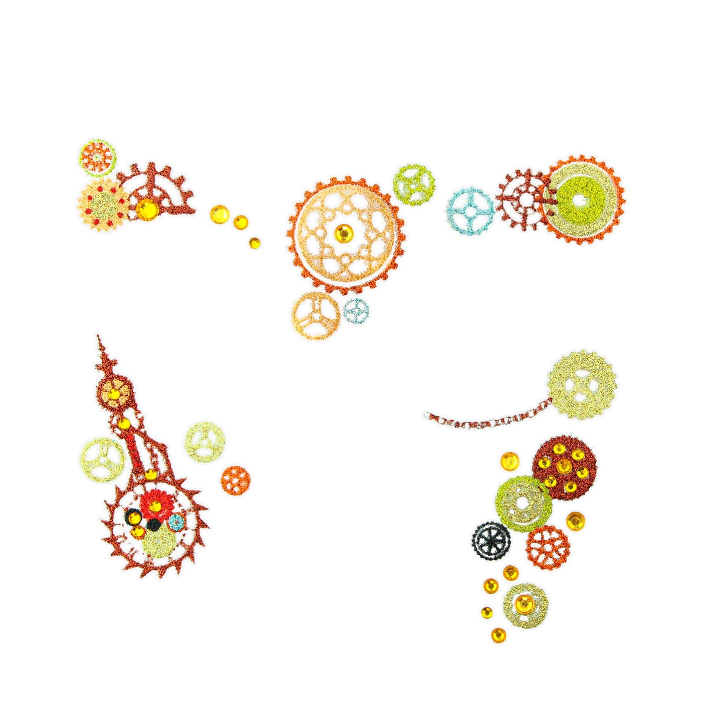 "GESICHTSSTICKER STEAMPUNK" – Detailansicht