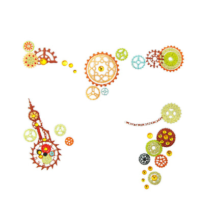 "GESICHTSSTICKER STEAMPUNK" – Detailansicht