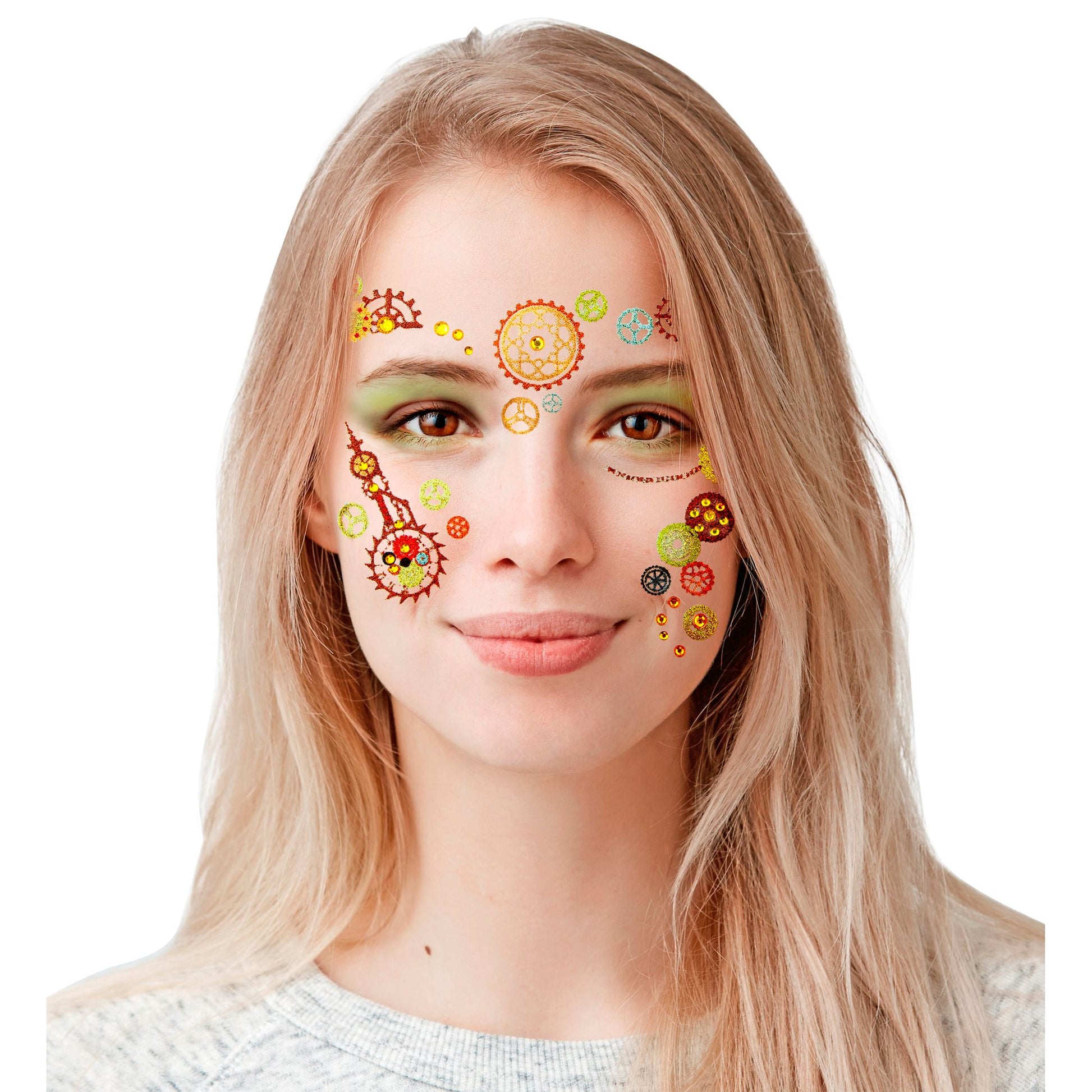"GESICHTSSTICKER STEAMPUNK" – Ansicht 3