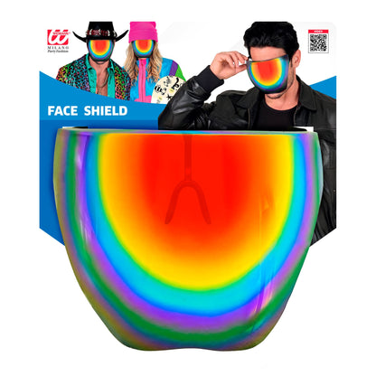 "GESICHTSVISIER MIT VERSPIEGELTEM REGENBOGEN GLAS" – Ansicht 3