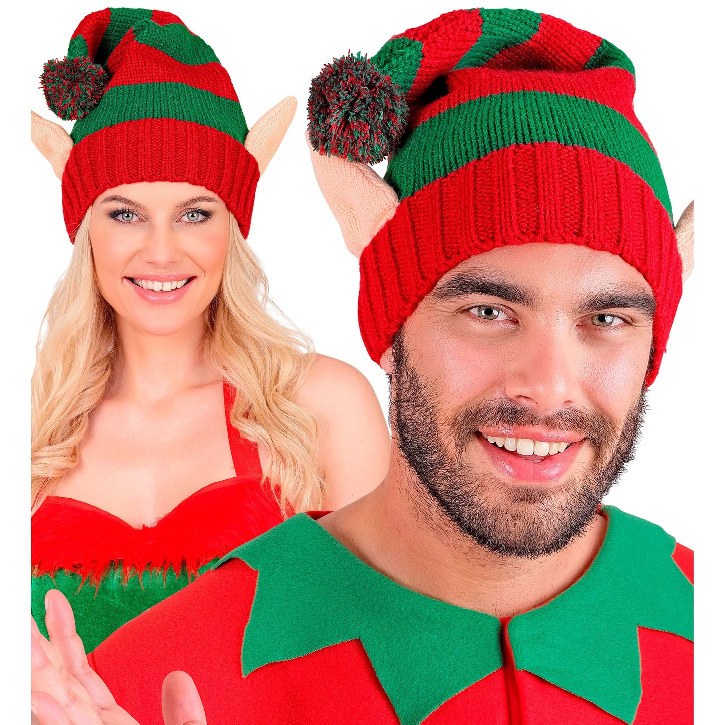 "GESTRICKTE ELFENMÜTZE - SANTAS KLEINE HELFER" – Ansicht 3
