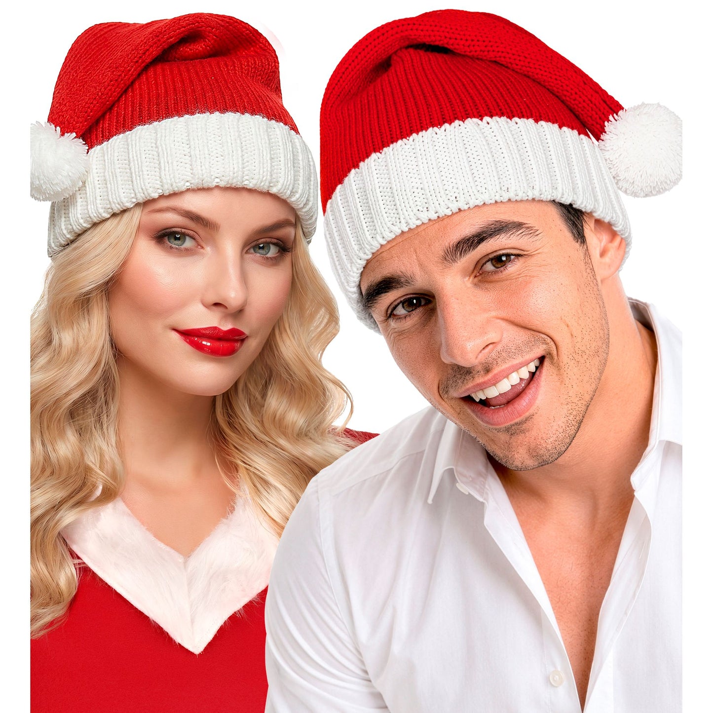 "GESTRICKTE WEIHNACHTSMANNMÜTZE" – Ansicht 3
