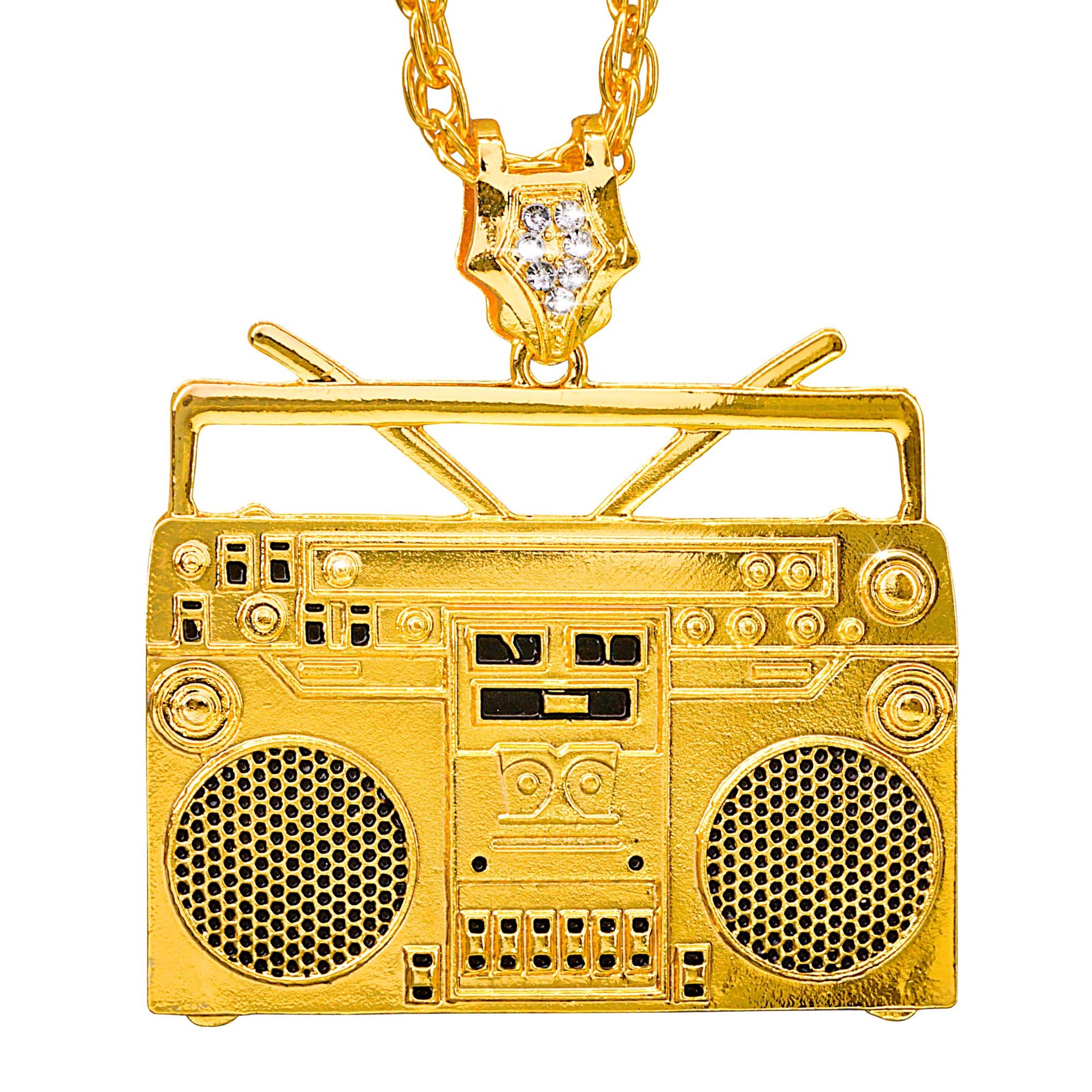 "GHETTOBLASTER KETTE" 75 cm – Vorderansicht