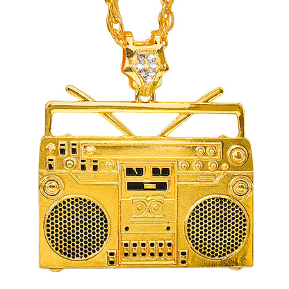 "GHETTOBLASTER KETTE" 75 cm – Vorderansicht
