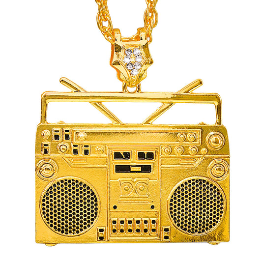 "GHETTOBLASTER KETTE" 75 cm – Vorderansicht