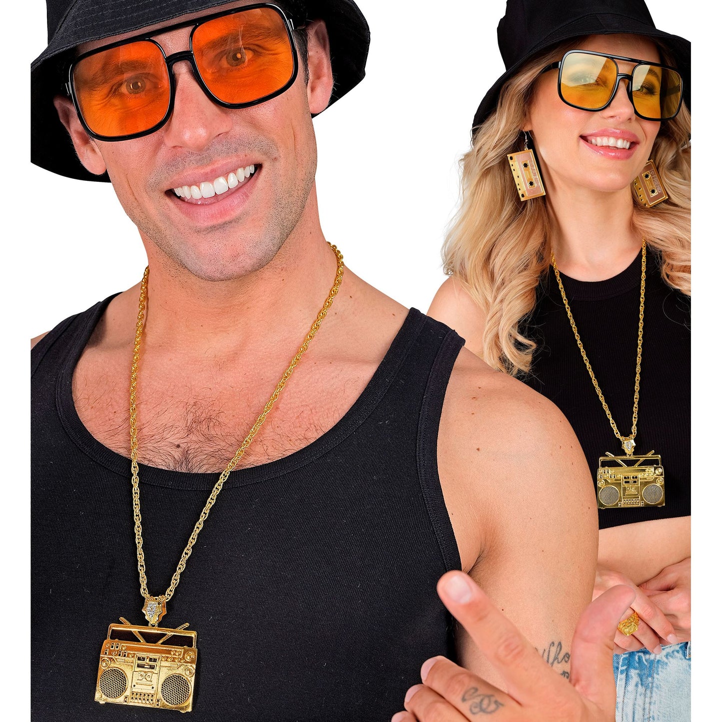 "GHETTOBLASTER KETTE" 75 cm – Ansicht 3